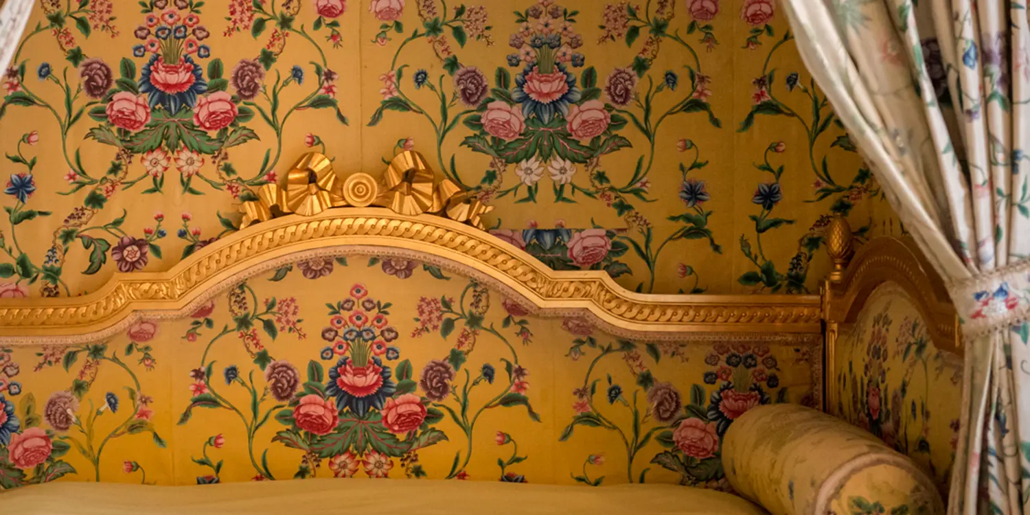 Gripsholms slott Sofia Albertinas sängkammare 